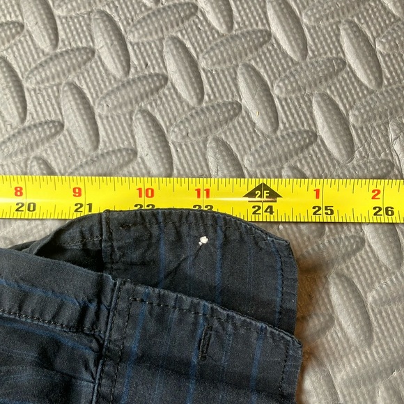 American Rag Mens Navy Blue Casual Button Down Shirt Size L - Picture 4 of 6